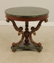 L71919: MAITLAND SMITH Round Marble Top Louis XV C