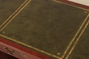 71959: English Green Leather Top Mahogany Executiv