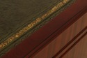 71959: English Green Leather Top Mahogany Executiv
