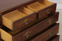L71962: Pair BAKER George III Burl Walnut Bachelor