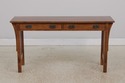 71999:  STICKLEY Mission Oak Console Hall Or Sofa 