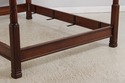 72002: KARGES Queen Size Mahogany Canopy Bed