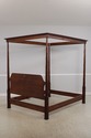72002: KARGES Queen Size Mahogany Canopy Bed