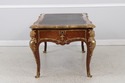 F72006: Vintage Louis XV Bureau Plat Writing Desk 