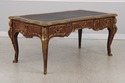 F72006: Vintage Louis XV Bureau Plat Writing Desk 