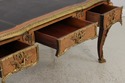 F72006: Vintage Louis XV Bureau Plat Writing Desk 