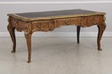 F72006: Vintage Louis XV Bureau Plat Writing Desk 