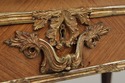 F72006: Vintage Louis XV Bureau Plat Writing Desk 