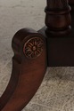 L72025: HENREDON Mahogany Double Pedestal Inlaid D