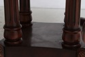 L72025: HENREDON Mahogany Double Pedestal Inlaid D