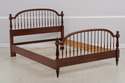 F72029: Cherry Queen Or Full Size Spindle Bed