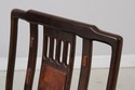 F72039: Pair Vintage Chinese Rosewood Armchairs