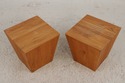 F72048: Pair Modern Arts & Crafts Design Oak Box T