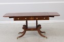 72056: BAKER Regency Style Inlaid Rosewood Library