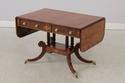 72056: BAKER Regency Style Inlaid Rosewood Library