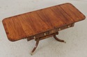 72056: BAKER Regency Style Inlaid Rosewood Library