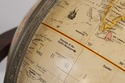 L72058: MAITLAND SMITH Replogle Globe On Mahogany 