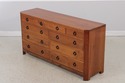 72072: STICKLEY Cherry 21st C. 9 Drawer Dresser