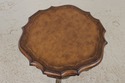 LF72087: Leather Top Wrought Iron Base Mahogany Si
