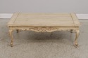 72089: Vintage Louis XV White Painted Coffee Table