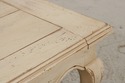 72089: Vintage Louis XV White Painted Coffee Table