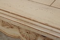 72089: Vintage Louis XV White Painted Coffee Table