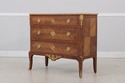 L72099: Pair Of French Walnut Inlaid Louis XVI Mar