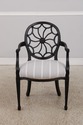 L72104: Set of 8 Spiral Web Back Dining Chairs