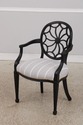 L72104: Set of 8 Spiral Web Back Dining Chairs