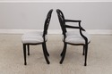 L72104: Set of 8 Spiral Web Back Dining Chairs