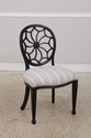 L72104: Set of 8 Spiral Web Back Dining Chairs