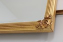 L72109: CARVERS GUILD Carved Bow Top Gold Gilt Wal