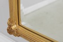 72111: CARVERS GUILD Gold Gilt Carved Bow Top Wall