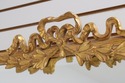 72111: CARVERS GUILD Gold Gilt Carved Bow Top Wall