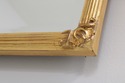72111: CARVERS GUILD Gold Gilt Carved Bow Top Wall