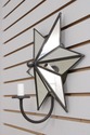 F72126: Pair Of MEYDA Mirrored Star Electric Wall 
