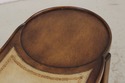 L72148: Pair Of BAKER Three-Tier Leather Top Stand