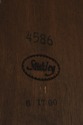 L72149: STICKLEY Hepplewhite Style Mahogany Banded