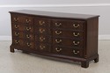 72153:  DREXEL HERITAGE Mahogany Chippendale Tripl