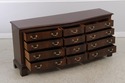 72153:  DREXEL HERITAGE Mahogany Chippendale Tripl