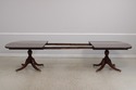 L72157: SMITH & WATSON Banded Inlaid Mahogany Pede