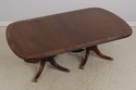 L72157: SMITH & WATSON Banded Inlaid Mahogany Pede