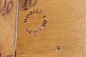 L72164: MOBILI COLOMBO Mahogany Neoclassical Vitri
