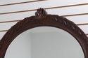 72169: HENKEL HARRIS Mahogany Arch Top Wall Mirror