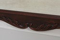 72169: HENKEL HARRIS Mahogany Arch Top Wall Mirror