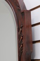 72169: HENKEL HARRIS Mahogany Arch Top Wall Mirror