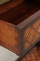 72187: THEODORE ALEXANDER Burl Lattice Parquetry C