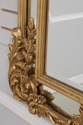 72190: FRIEDMAN BROTHERS Gold Frame Beveled Glass 