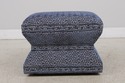L72198: LEXINGTON Greek Key Design Rolling Ottoman