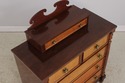 L72254: Tiger Maple Front Sheraton Mahogany Dresse